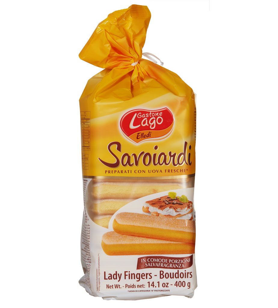 Biscuits doigts de dames Savoiardi (Elledi) Délices de la fôret Valli