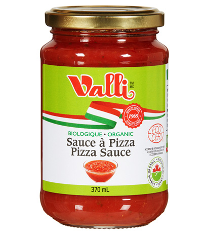 sauce pizza biologique (valli)