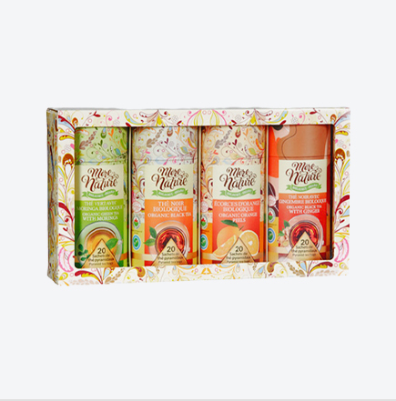 coffret de thés biologiquies(mère nature)