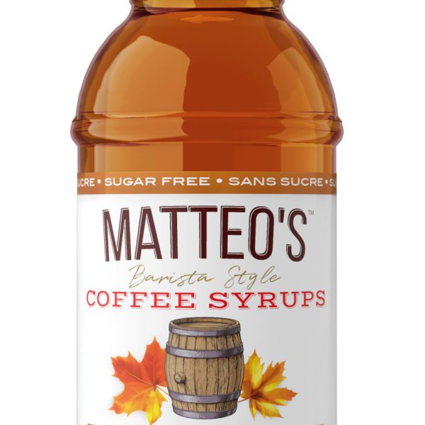 sirop de café Érable bourbon ( matteo s)