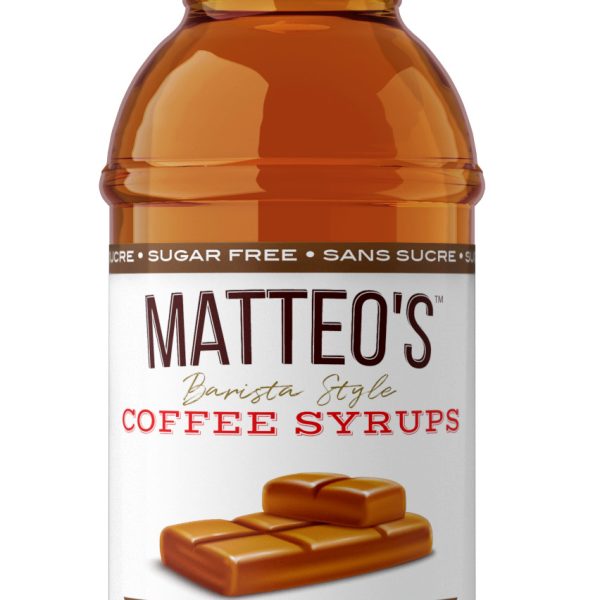 sirop de café au caramel au beurre anglais ( matteo s )