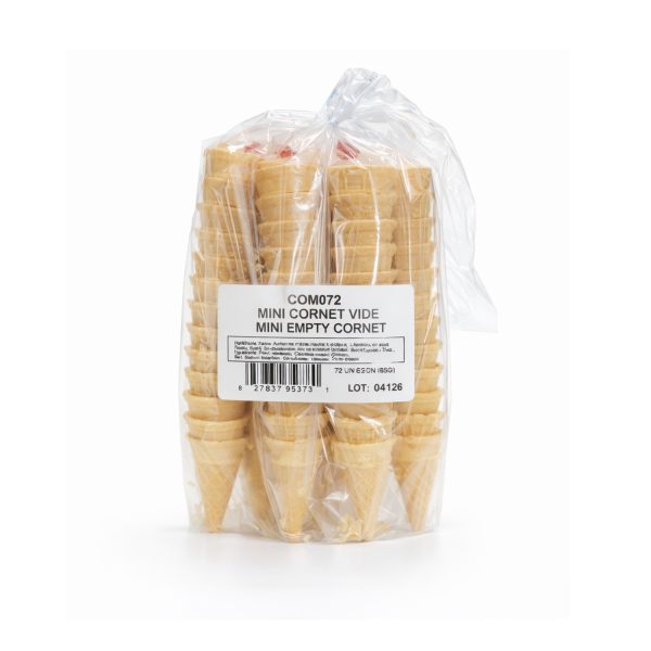 mini cornet vide