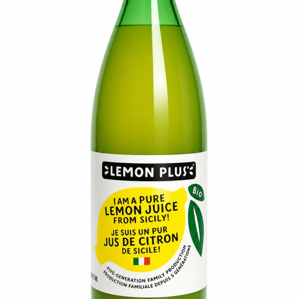 jus de citron 100% pur bio