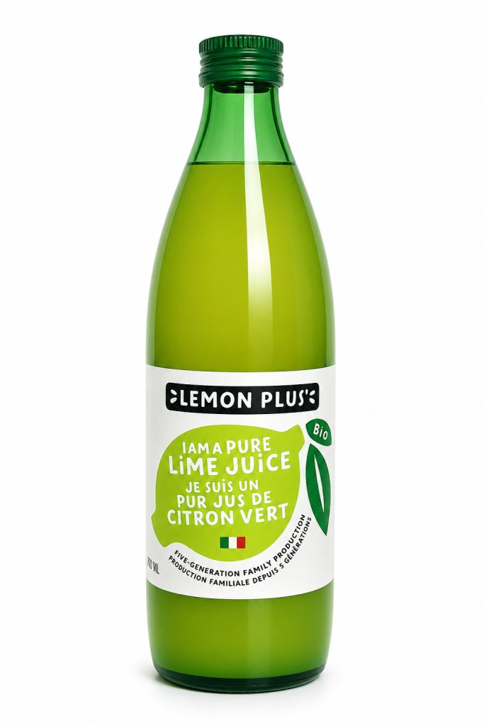 jus de lime 100% pur bio